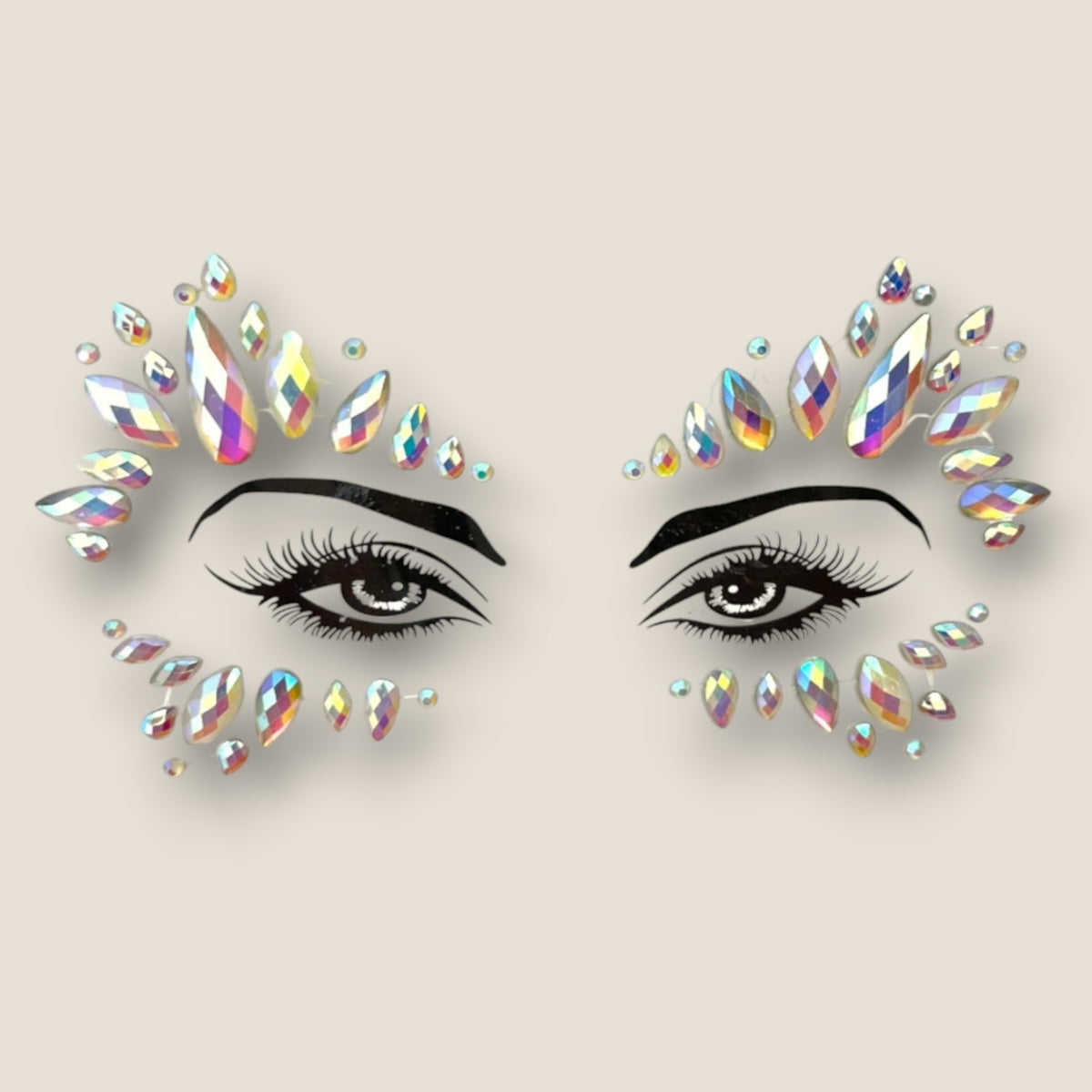 Face Jewels – Regenboog Kristal – De HaarBoetiek