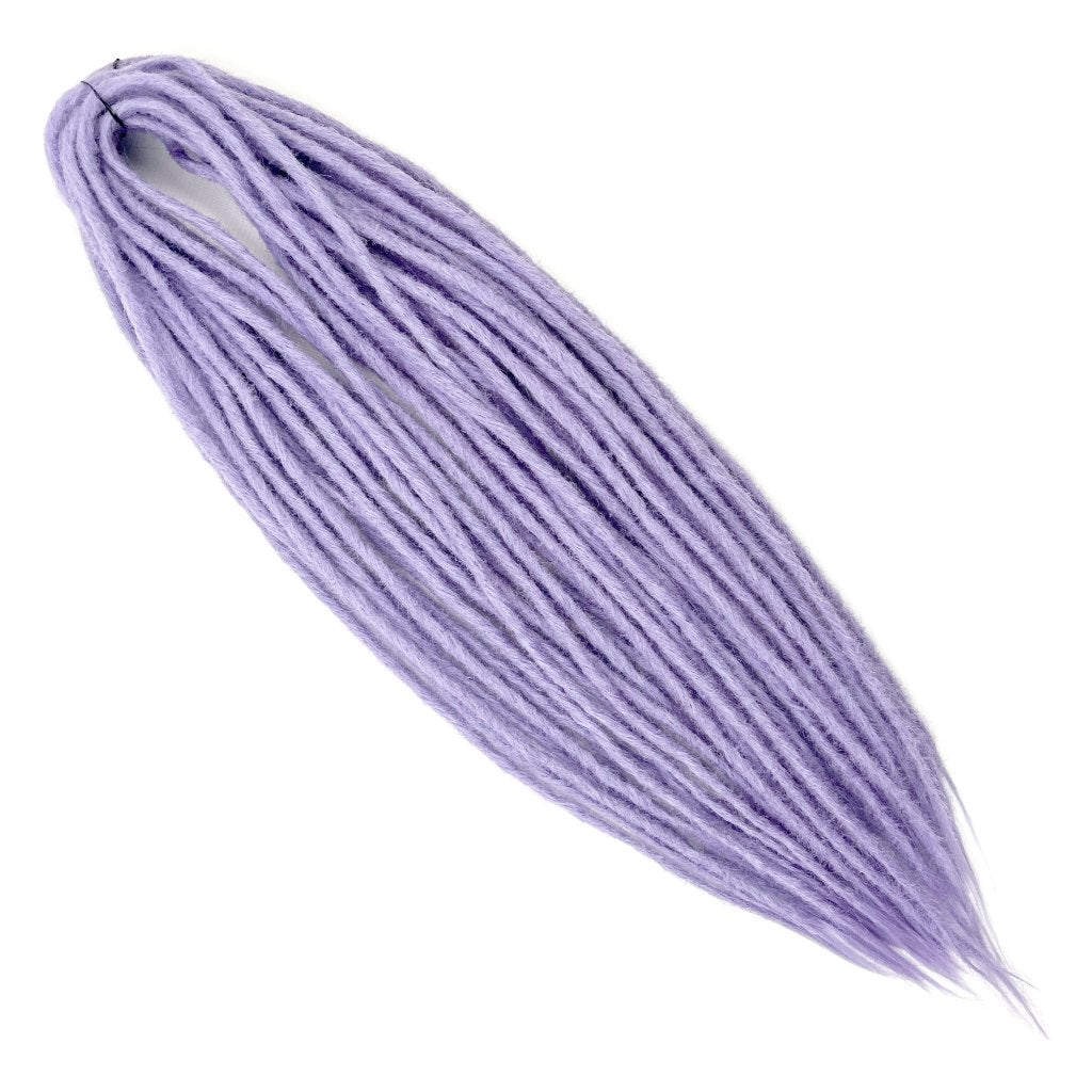 Fake Dreads 60 cm – Lavendel (Lavender) – 10 stuks – De HaarBoetiek
