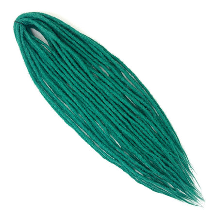 Fake Dreads 60 cm – Groen (Green) – 10 stuks – De HaarBoetiek