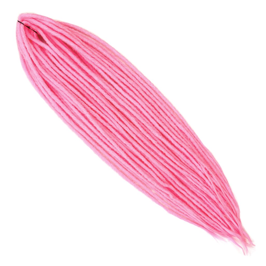 Fake Dreads 60 cm – Roze (Pink) – 10 stuks – De HaarBoetiek