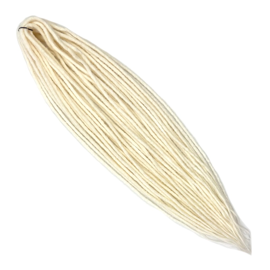 Fake Dreads 60 cm – Wit (White) – 10 stuks – De HaarBoetiek
