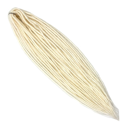 Fake Dreads 60 cm – Wit (White) – 10 stuks – De HaarBoetiek