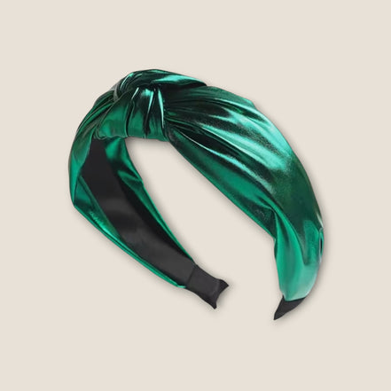 Haarband Shine Groen – De HaarBoetiek