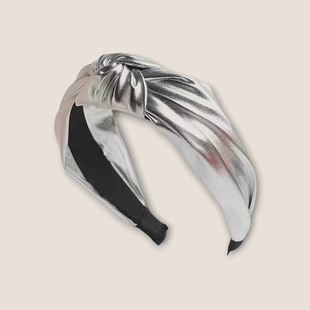 Haarband Shine Zilver