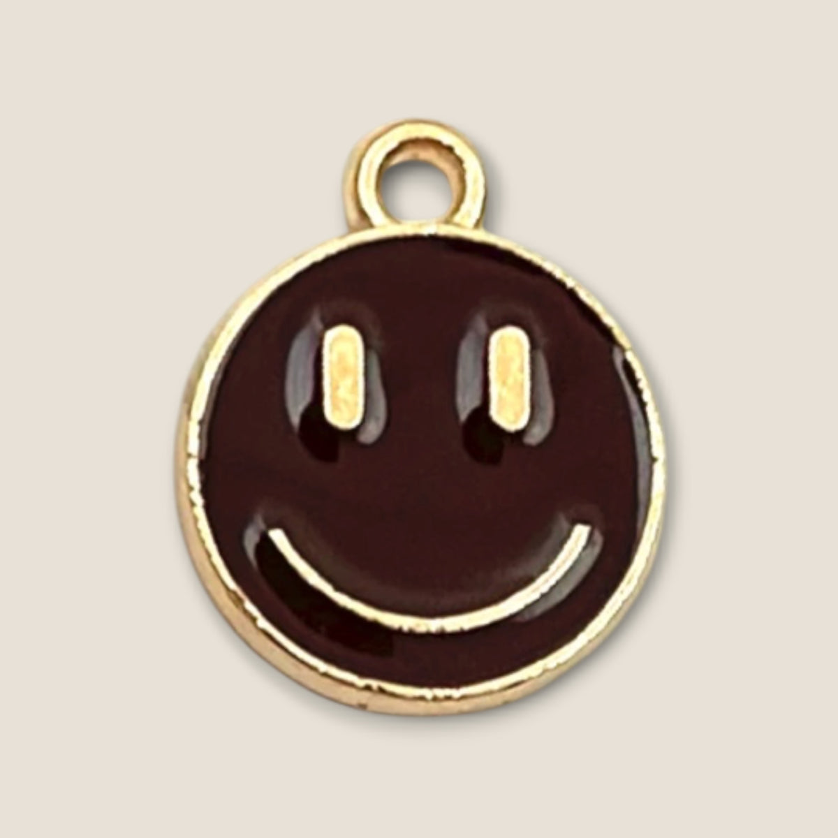 Haarbedel Smiley Bruin