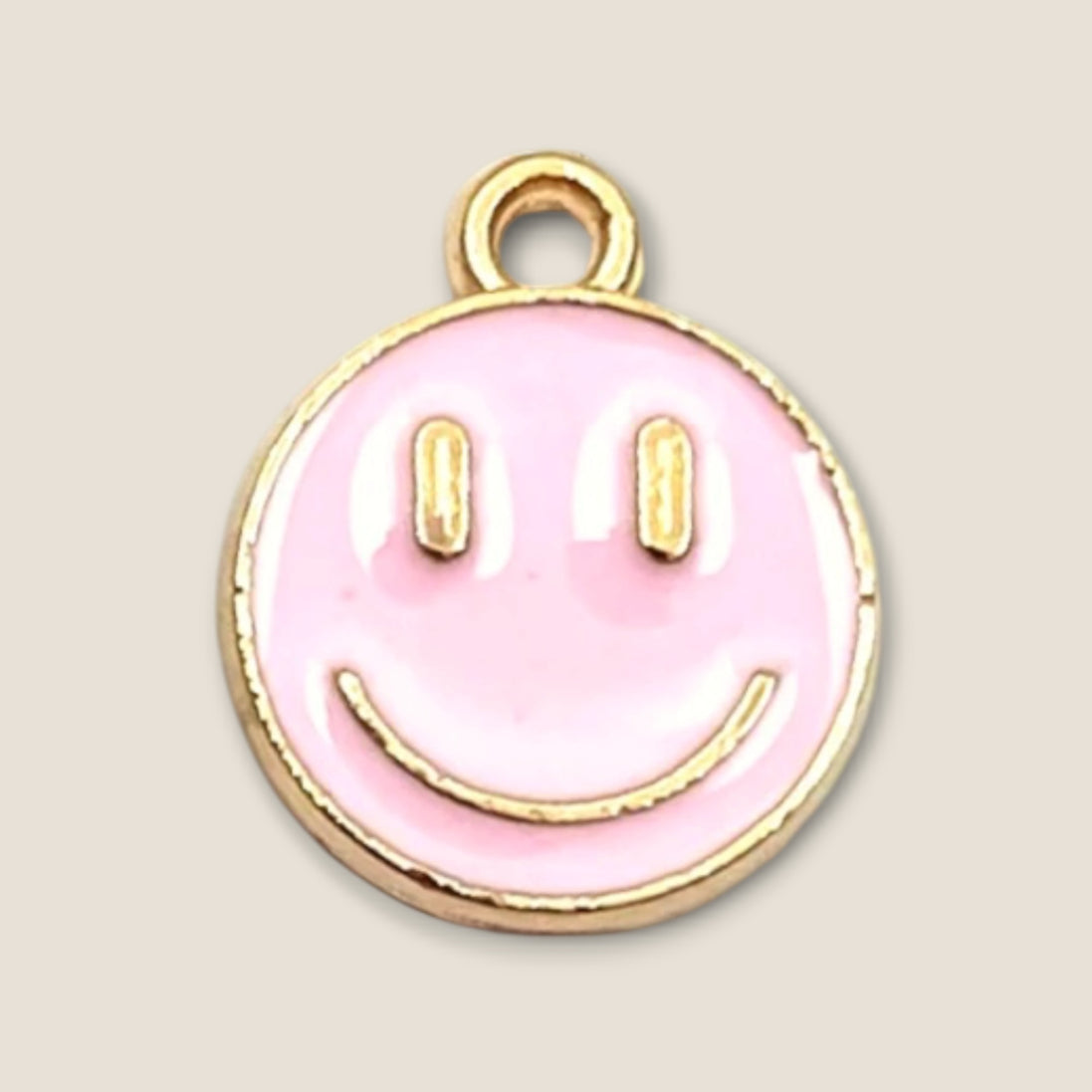 Haarbedel Smiley Roze