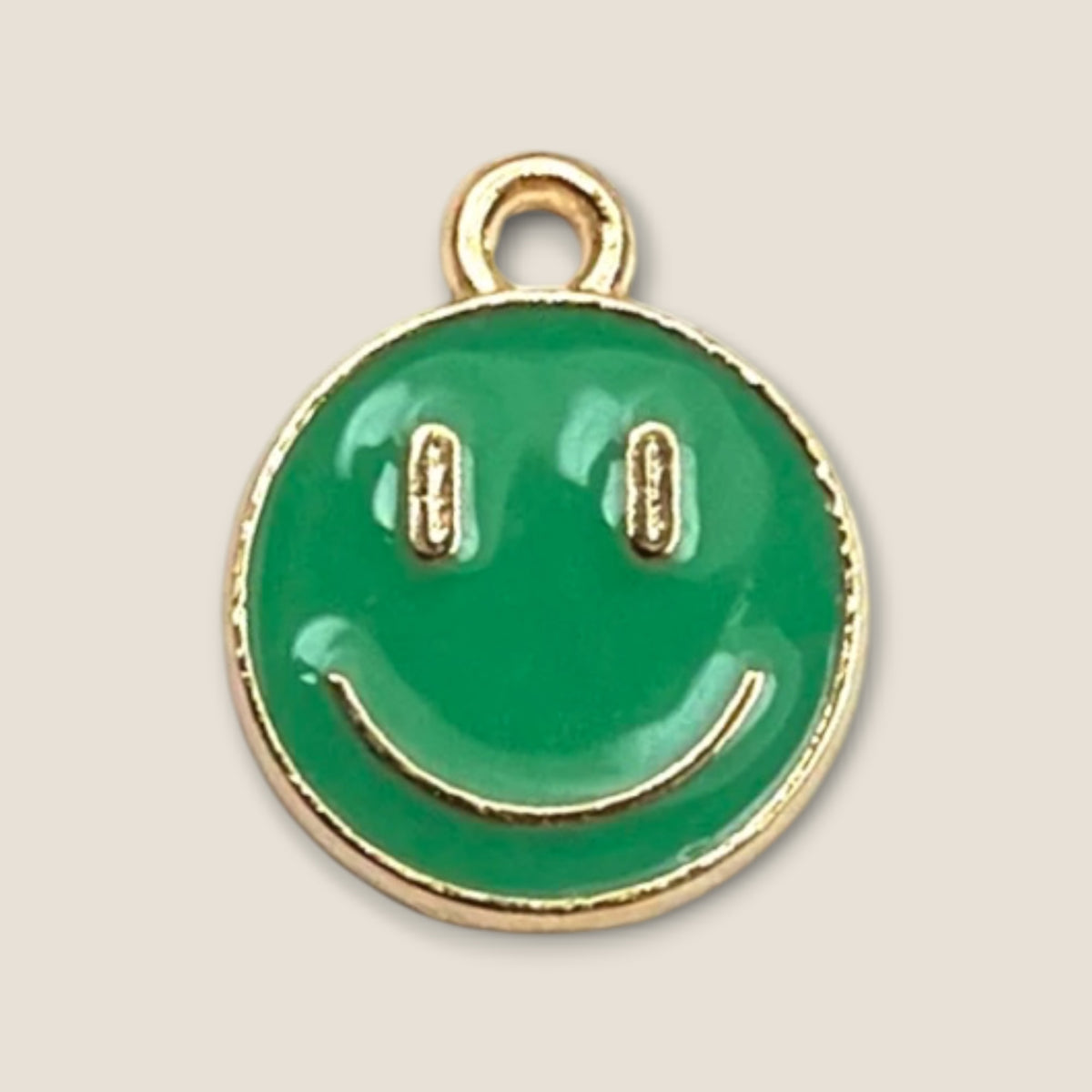 Haarbedel Smiley Groen