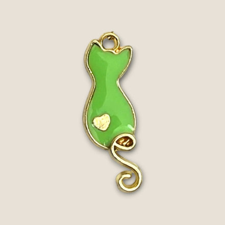 Haarbedel Kat Groen