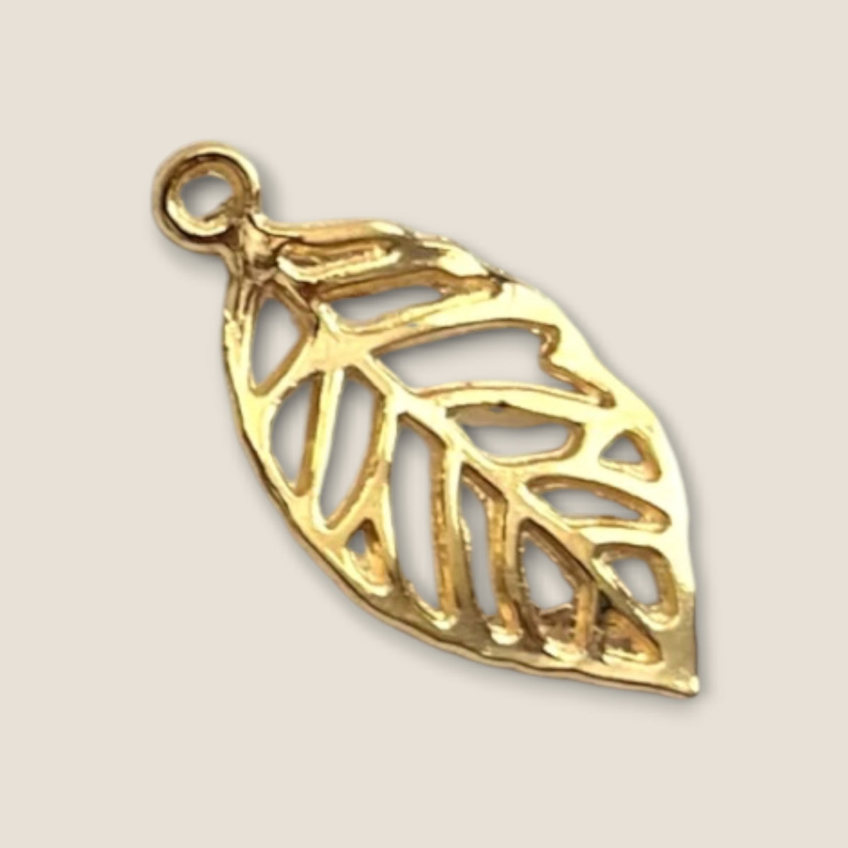 Haarbedel Blad Goud