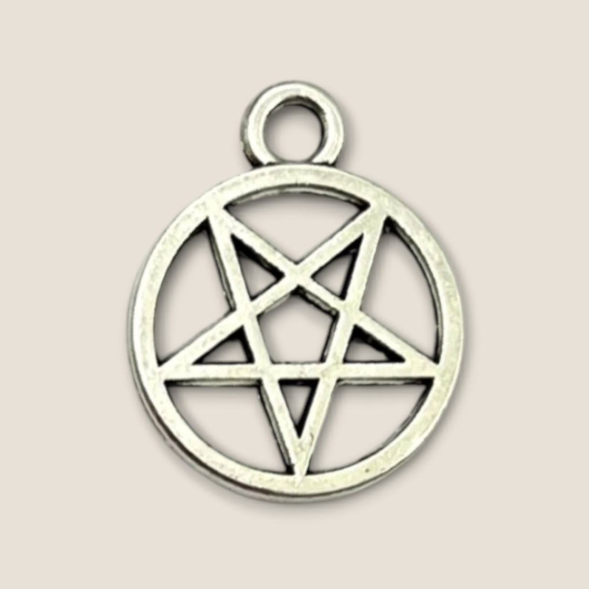 Haarbedel Geometrische Ster Zilver