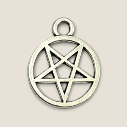 Haarbedel Geometrische Ster Zilver