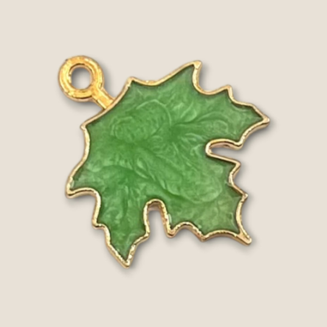 Haarbedel Herfstblad Groen Goud