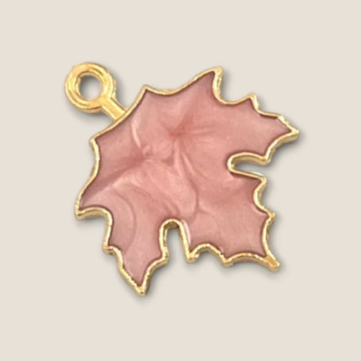 Haarbedel Herfstblad Roze Goud
