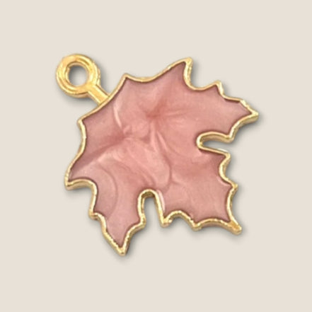 Haarbedel Herfstblad Roze Goud