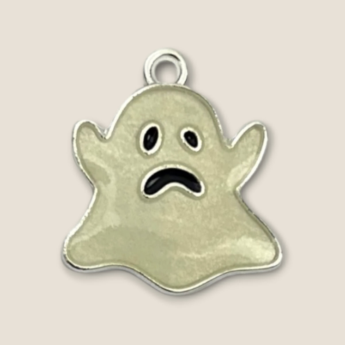 Haarbedel Spookje Wit Zilver