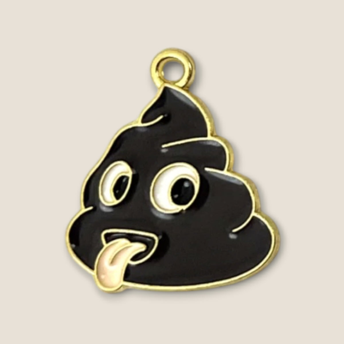 Haarbedel Drolletje Zwart Goud