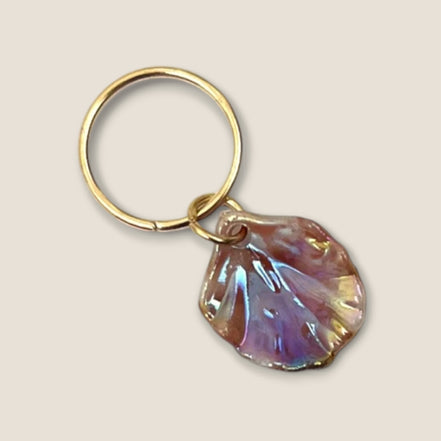 Haarbedel Schelp Parelmoer Ring Goud