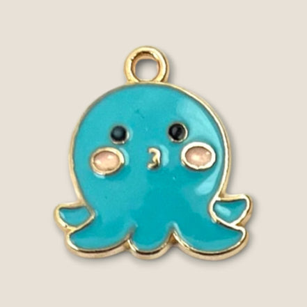 Haarbedel Octopus Turquoise