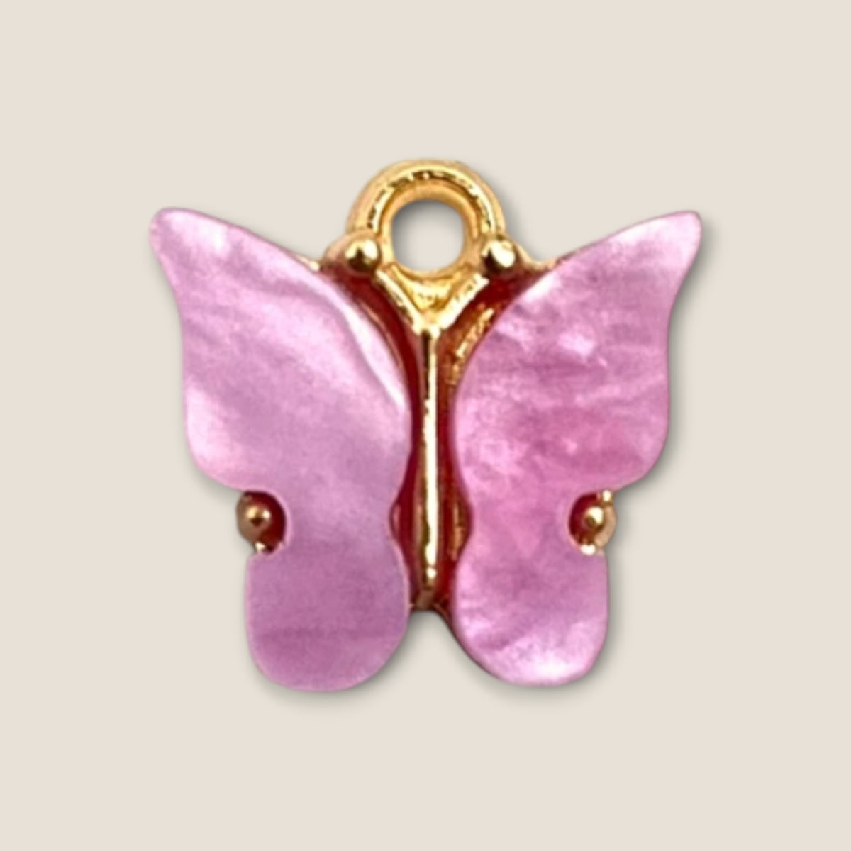 Haarbedel Vlinder Parelmoer Roze