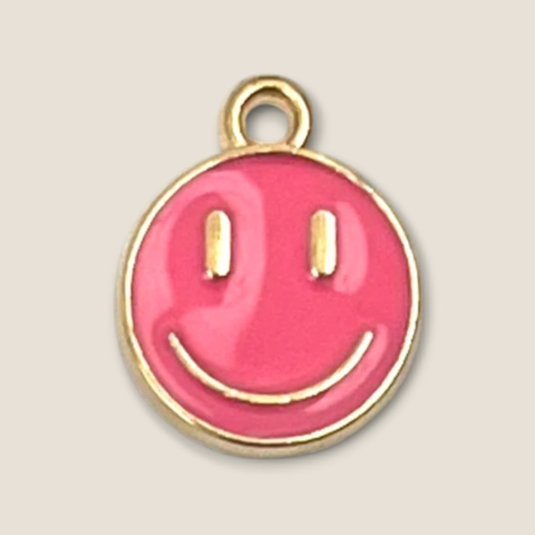 Haarbedel Smiley Roze