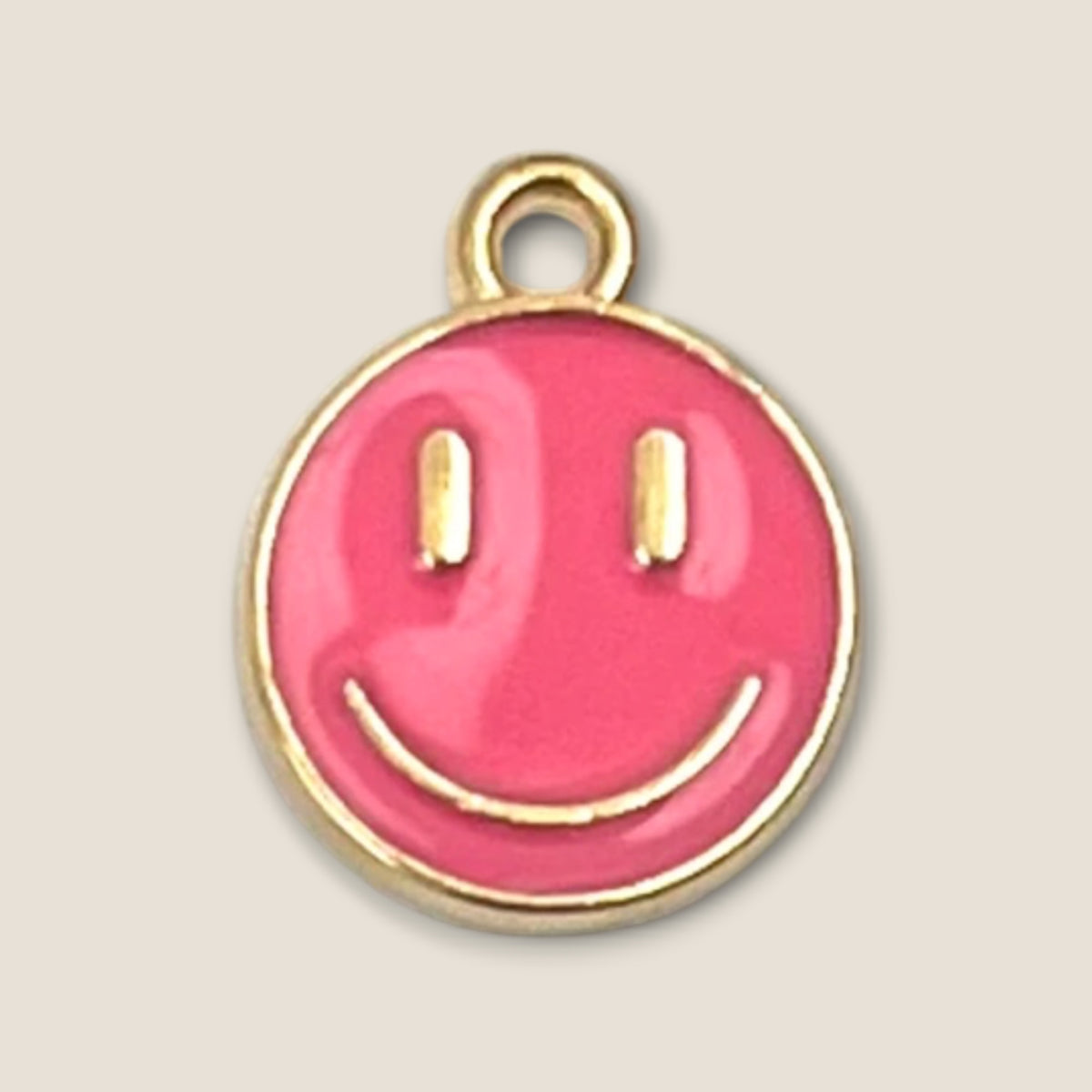 Haarbedel Smiley Roze