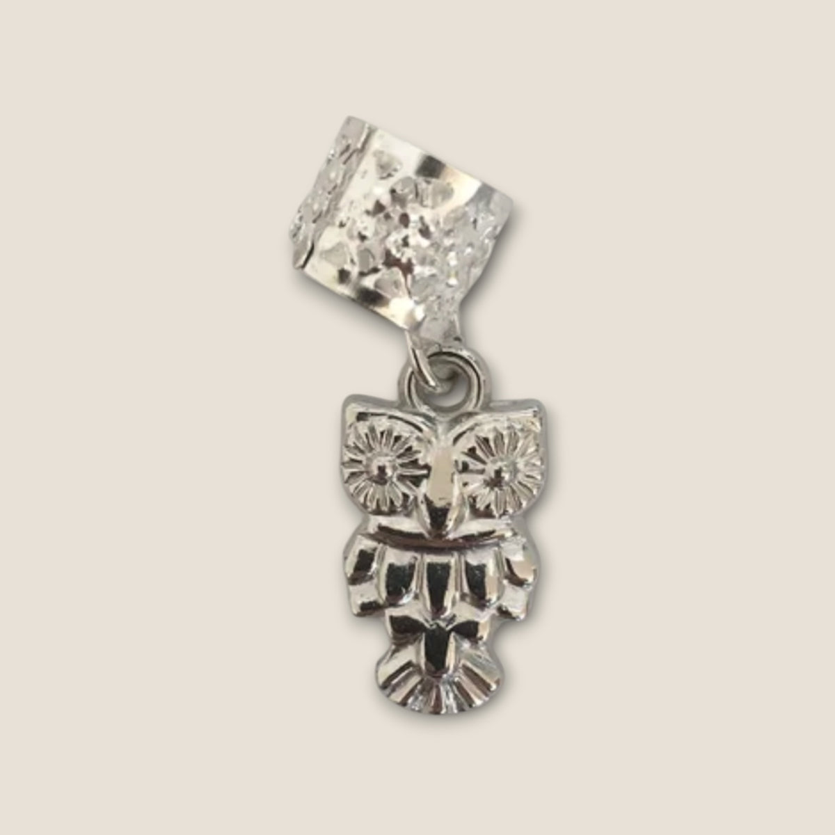 Haarbedels Zilver Uil