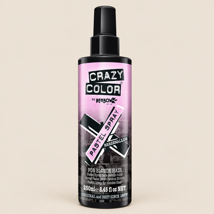 Crazy Color Marshmallow – Tijdelijke roze kleurspray 250 ml – De HaarBoetiek