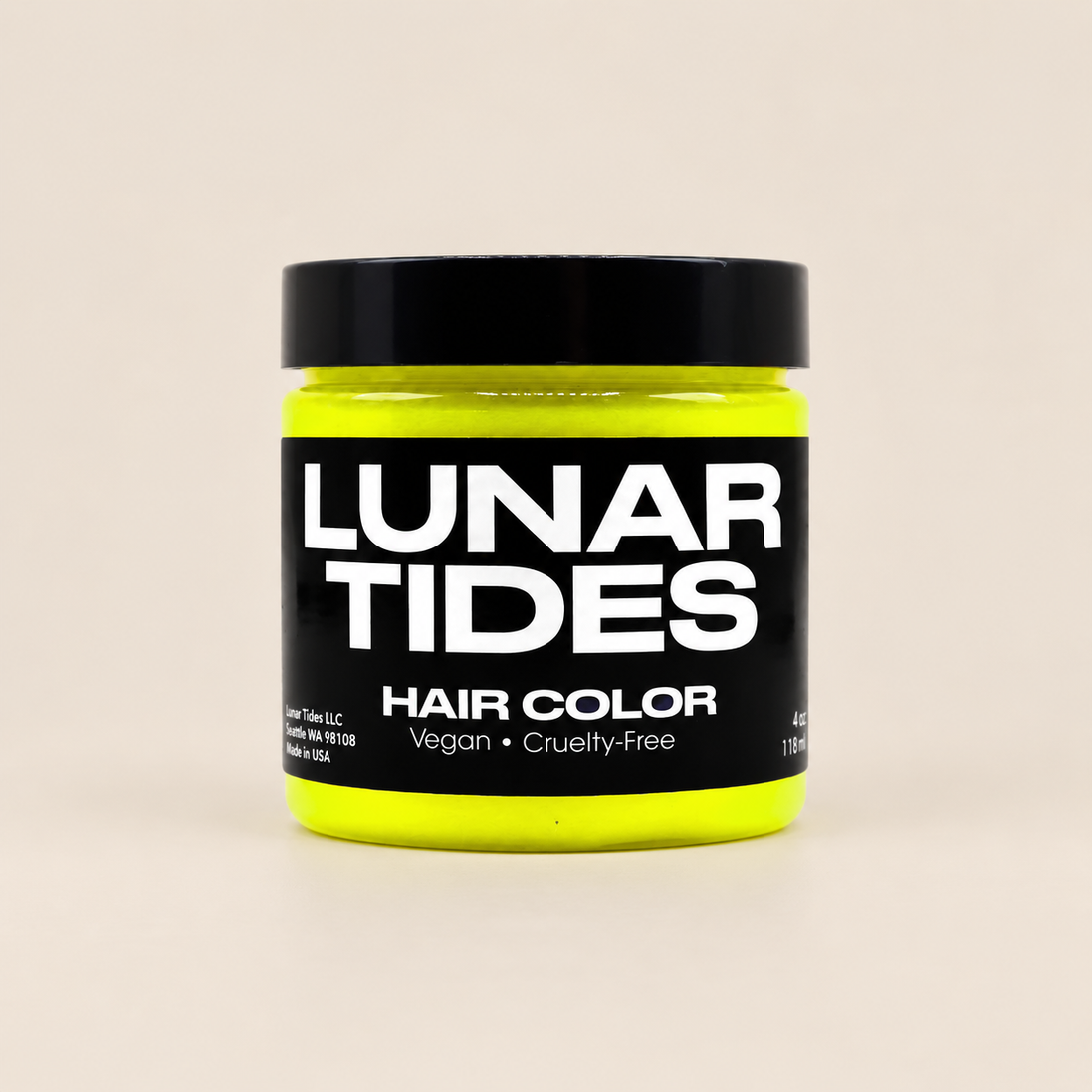 Lunar Tides Neon Lemon – Neongele semi-permanente haarverf 118 ml – De HaarBoetiek