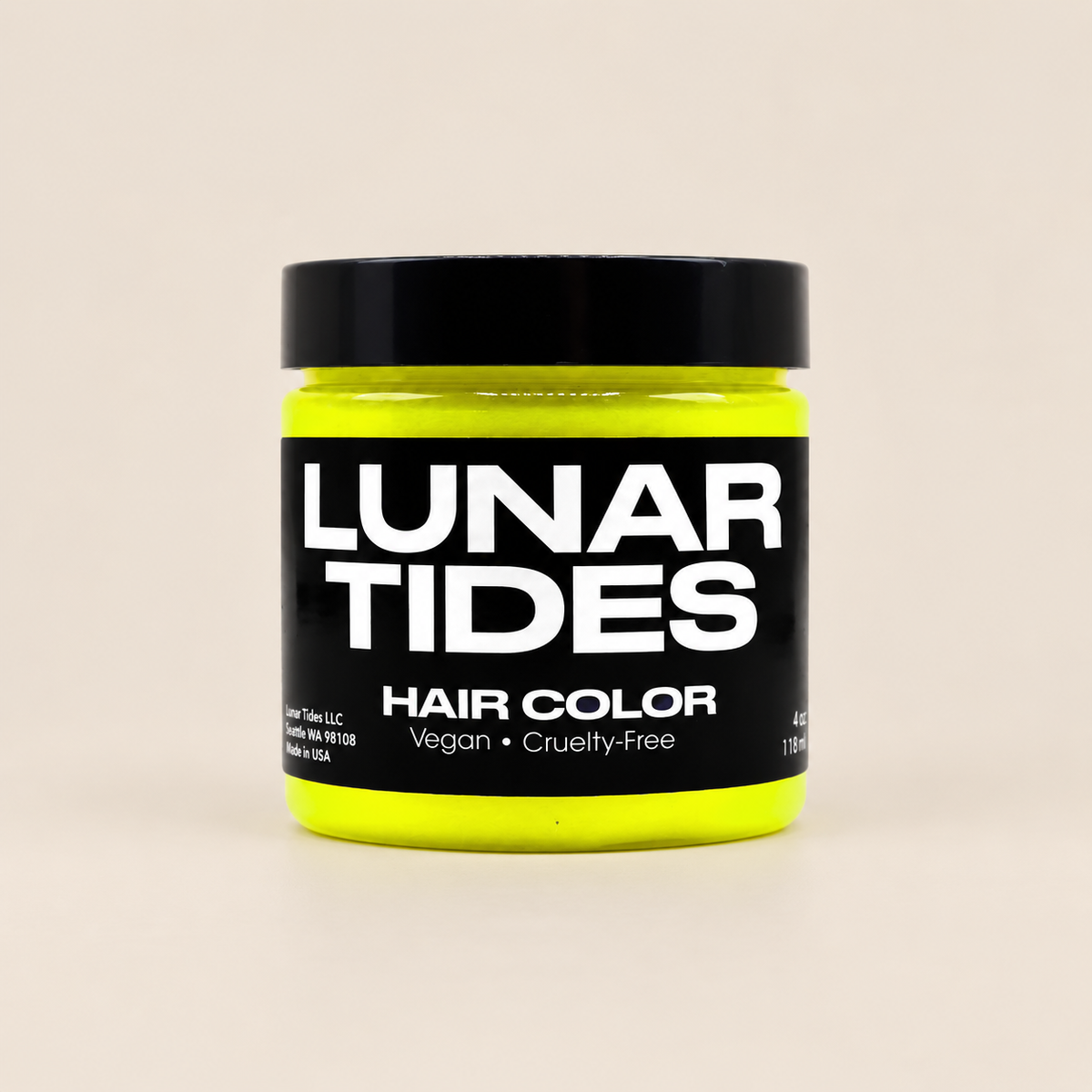 Lunar Tides Neon Lemon – Neongele semi-permanente haarverf 118 ml – De HaarBoetiek