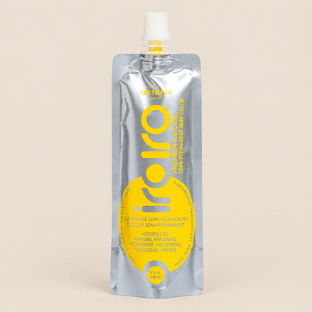Iroiro 120 Yellow – Gele semi-permanente haarverf 118 ml – De HaarBoetiek