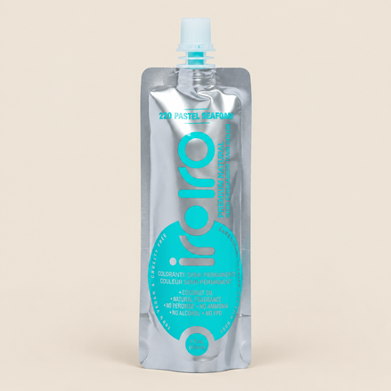 Iroiro 220 Seafoam – Mintgroene semi-permanente haarverf 118 ml – De HaarBoetiek