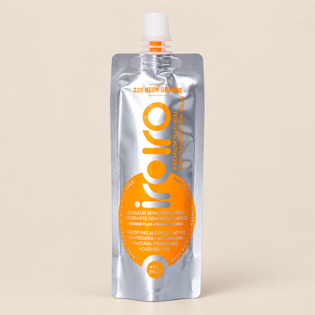 Iroiro 320 Neon Orange – Neonoranje semi-permanente haarverf 118 ml – De HaarBoetiek