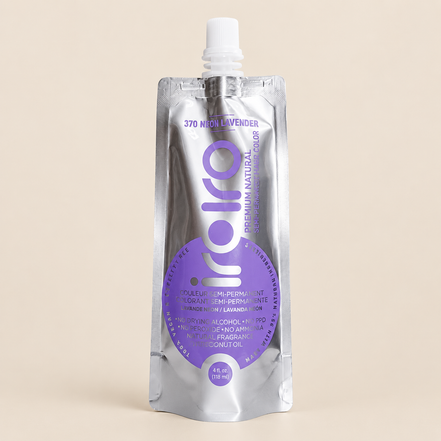 Iroiro 370 Neon Lavender – Neon-lavendelkleurige semi-permanente haarverf 118 ml – De HaarBoetiek