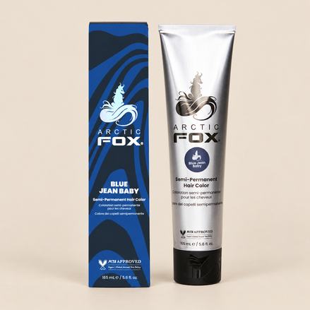 Arctic Fox Blue Jean Baby – Denimblauwe semi-permanente haarverf 165 ml – De HaarBoetiek