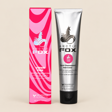 Arctic Fox Virgin Pink – Felroze semi-permanente haarverf 165 ml – De HaarBoetiek