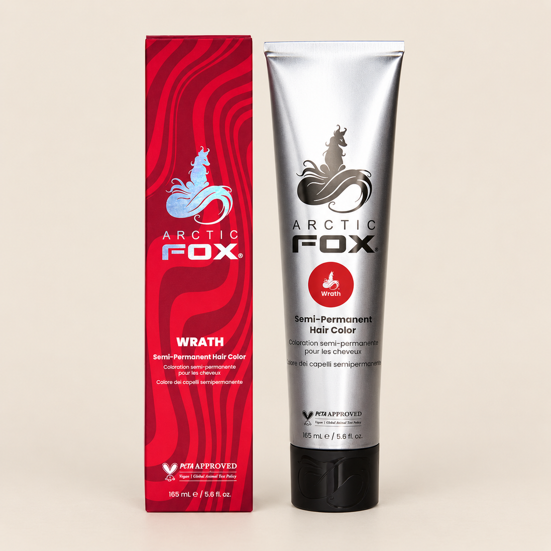 Arctic Fox Wrath – Dieprode semi-permanente haarverf 165 ml – De HaarBoetiek
