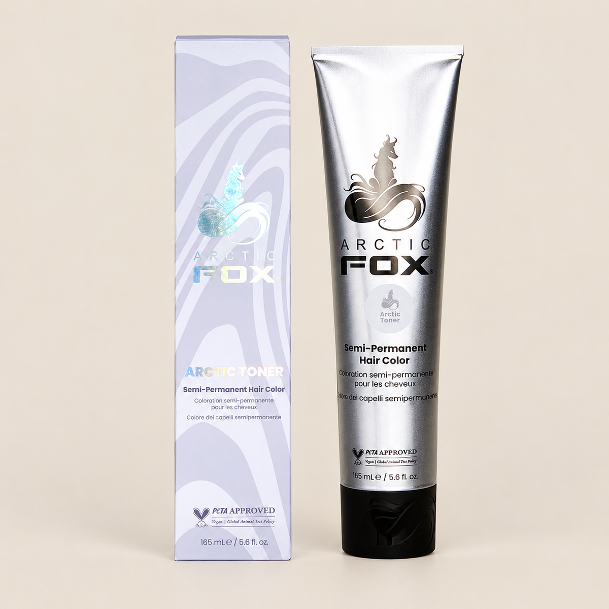 Arctic Fox Arctic Toner – Toner tegen gele tinten in blond haar 165 ml – De HaarBoetiek