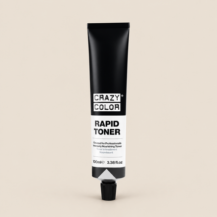 Crazy Color Rapid Toner Peach Sorbet 02 – Perzikkleurige haartoner 100 ml – De HaarBoetiek