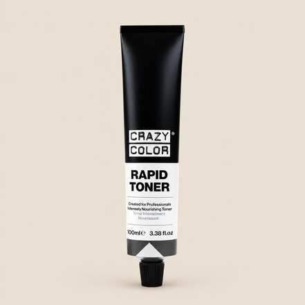 Crazy Color Rapid Toner Aquamarine Riot 07 – Aquamarijnblauwe haartoner 100 ml – De HaarBoetiek