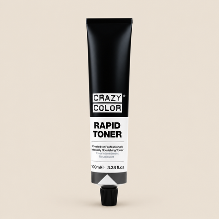 Crazy Color Rapid Toner Aquamarine Riot 07 – Aquamarijnblauwe haartoner 100 ml – De HaarBoetiek