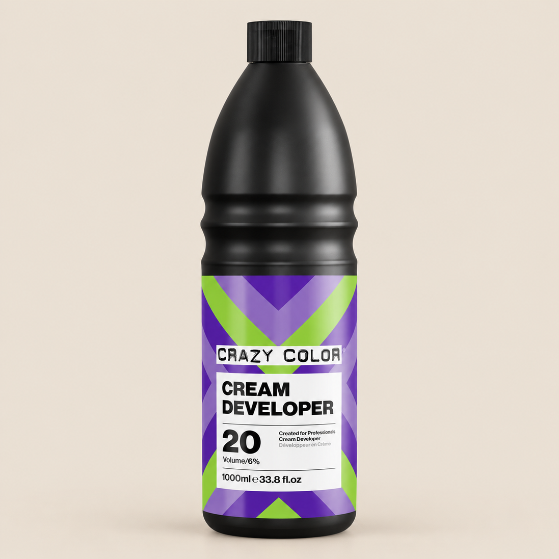 Crazy Color Cream Developer 20 Vol / 6% – Crème-oxidant 1000 ml – De HaarBoetiek
