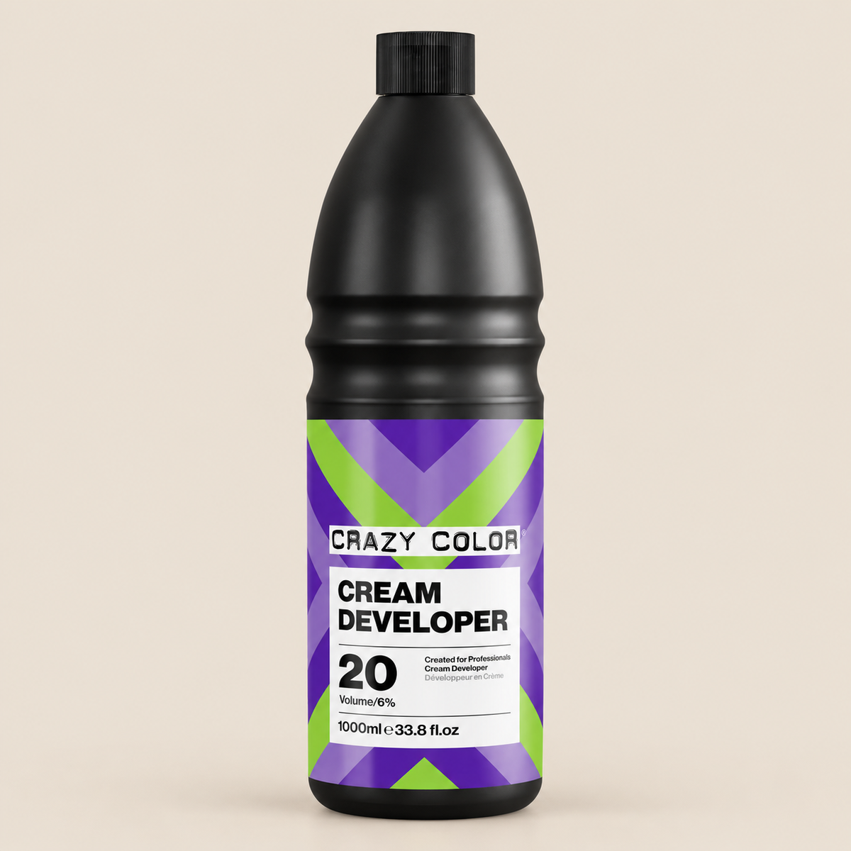 Crazy Color Cream Developer 20 Vol / 6% – Crème-oxidant 1000 ml – De HaarBoetiek
