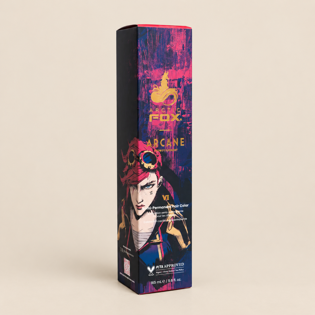 Arctic Fox x Arcane Vi – Roodroze semi-permanente haarverf 165 ml – De HaarBoetiek