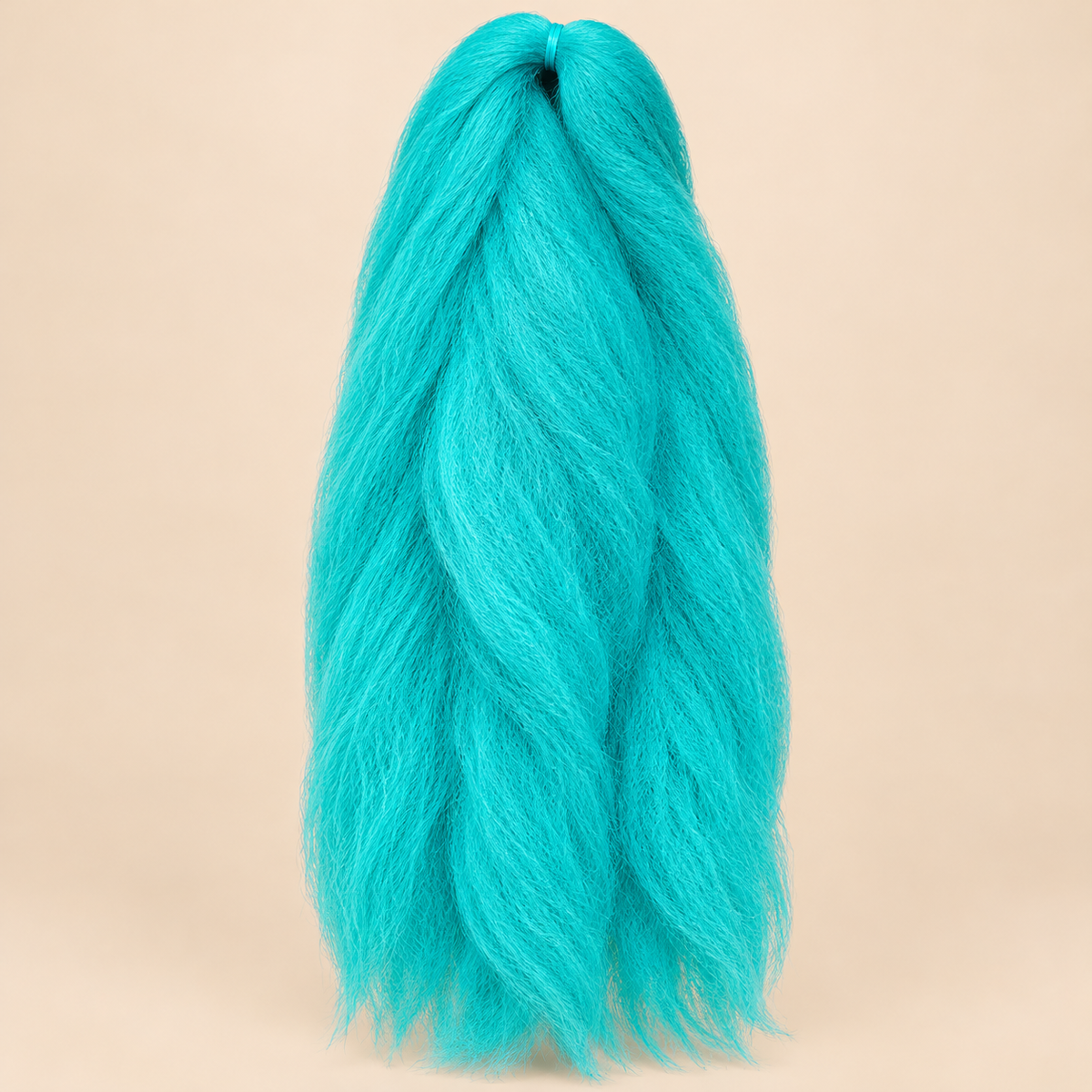 Jumbo Braid 100% Kanekalon BraidOrDie, kleur Turquoise, 60 cm, 85 gram