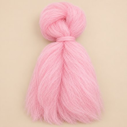 Jumbo Braid 100% Kanekalon BraidOrDie, kleur Flamingo Pink, 60 cm, 85 gram