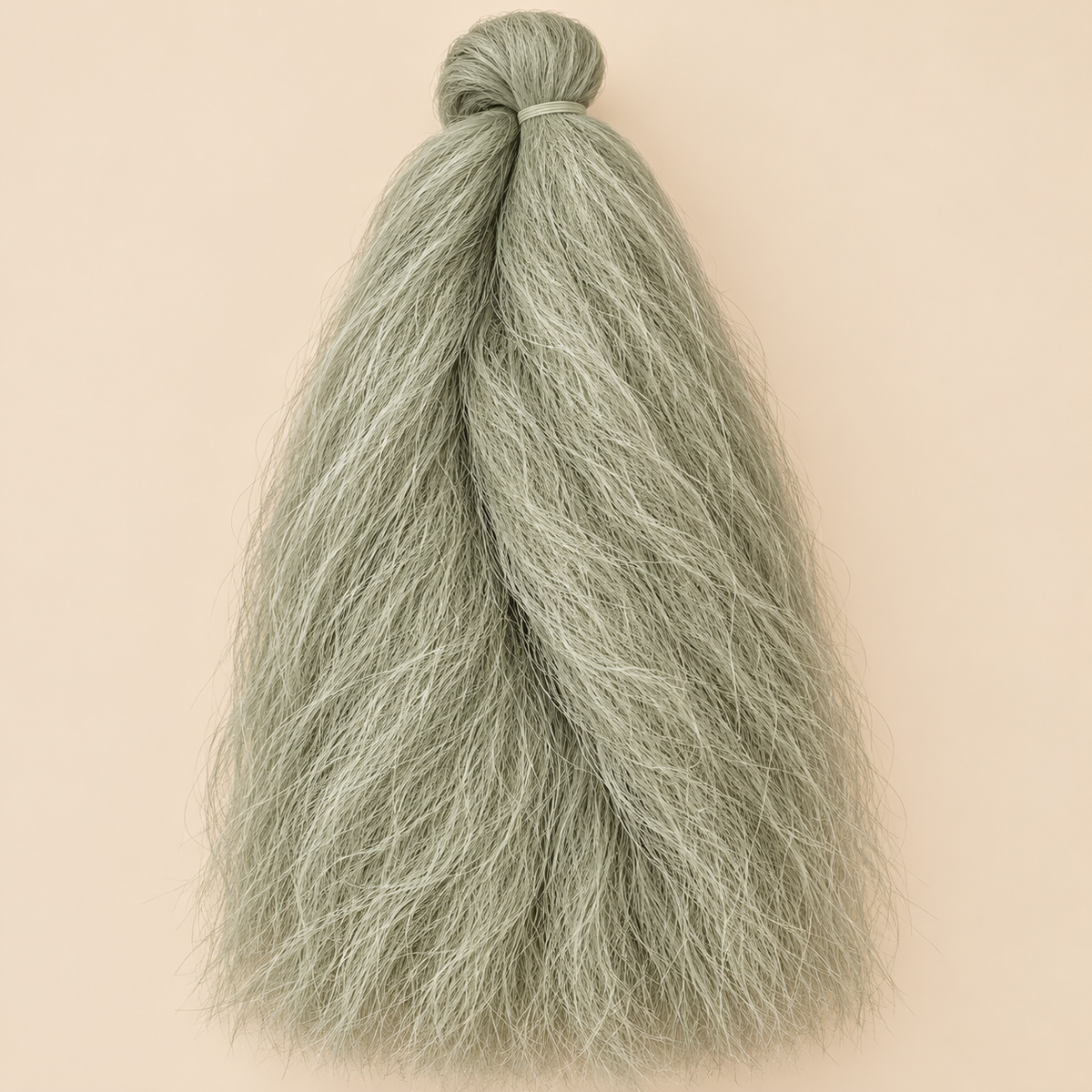 Jumbo Braid 100% Kanekalon BraidOrDie, kleur Misty Grey, 60 cm, 85 gram