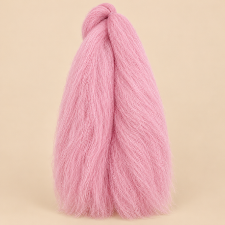 Jumbo Braid 100% Kanekalon BraidOrDie, kleur Marshmallow, 60 cm, 85 gram