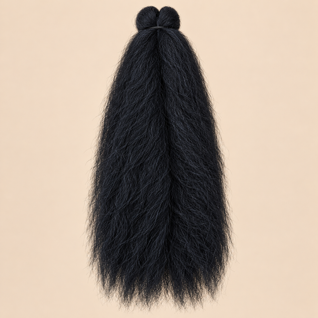 Jumbo Braid 100% Kanekalon BraidOrDie, kleur 1, beige achtergrond