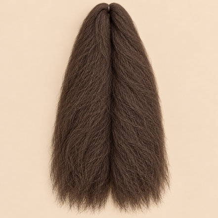 Jumbo Braid 100% Kanekalon BraidOrDie, kleur 6, beige achtergrond