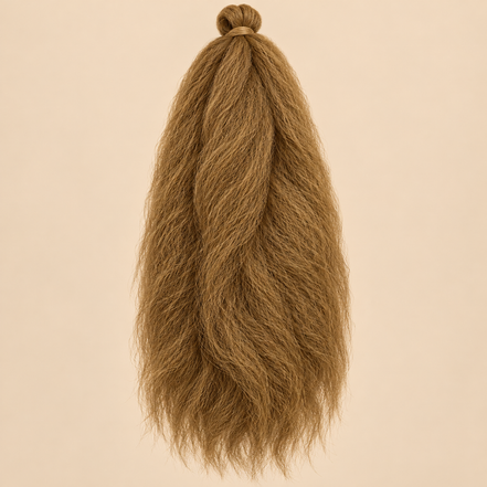 Jumbo Braid 100% Kanekalon BraidOrDie, kleur 28, beige achtergrond